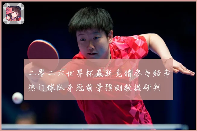 二零二六世界杯最新竞猜参与赔率热门球队夺冠前景预测数据研判