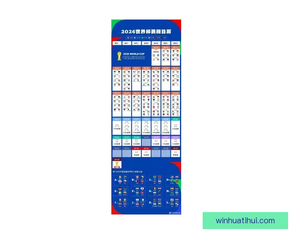 2026年世界杯赛事时间安排与各阶段比赛的重要节点解析